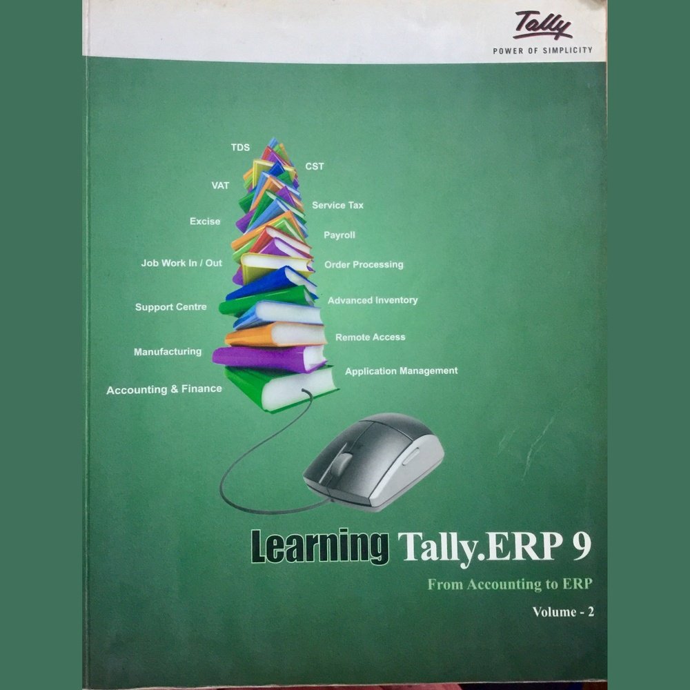 Learning Tally ERP 9 - Volume 1 to 5 (Set)