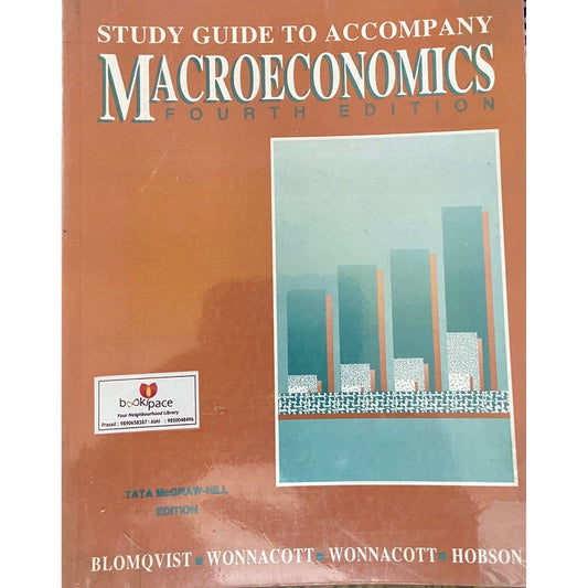 Studyguide to Accompany Macroeconomics by Blomqvist and Others (D)