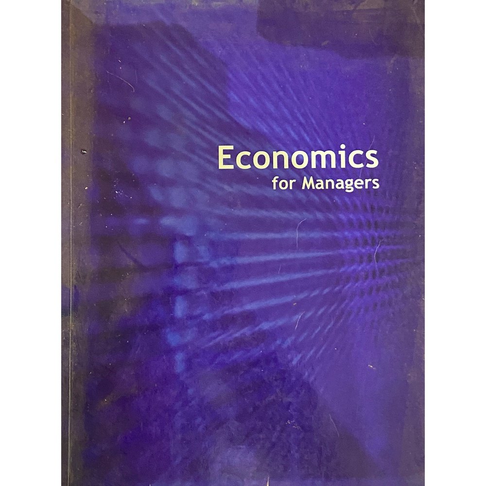 Economics for Managers (D)