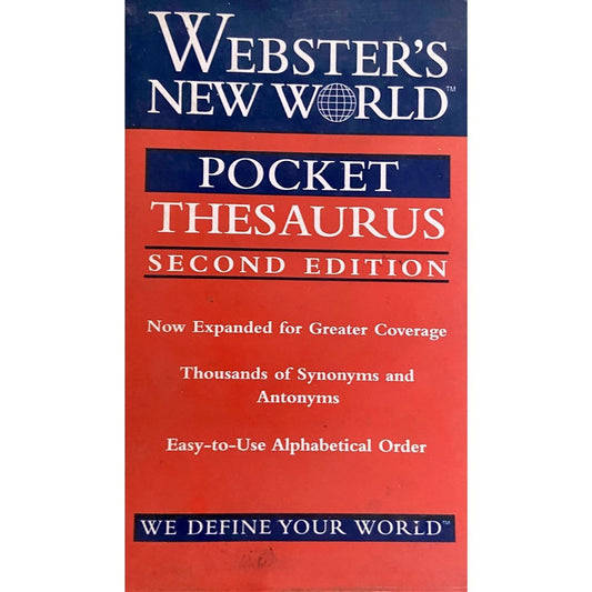 Webster's New World Pocket Thesaurus