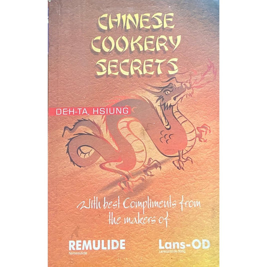 Chinese Cookery Secret Deh Ta Hsiung