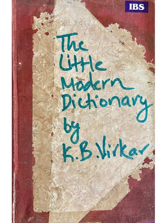 The Little Modern Dictionary by Krishnaji Bhaskar Virkar