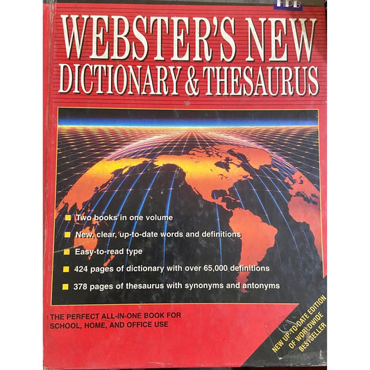 New Webster's Dictionary And Thesaurus