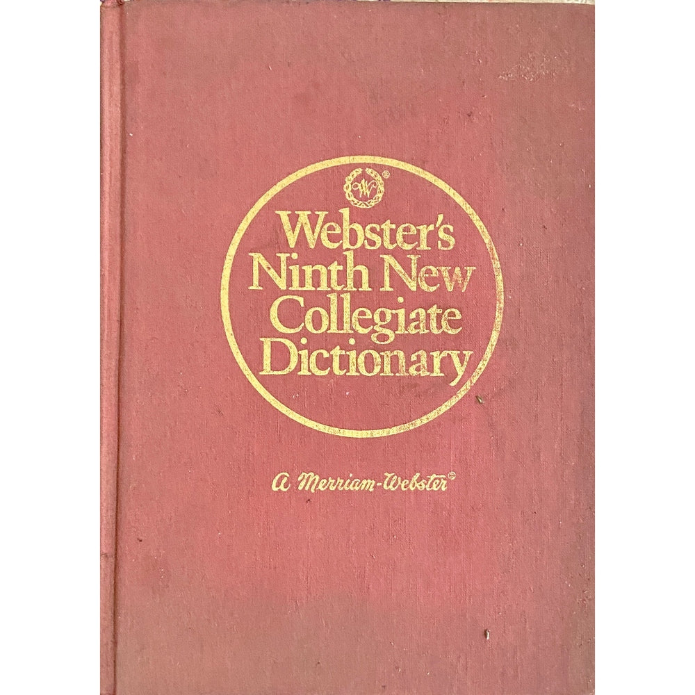 Websters Ninth New Collegiate Dictionary