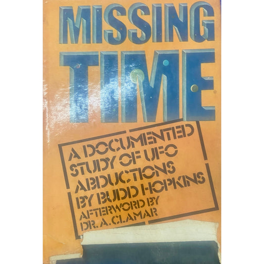 Missing Time By Budd Hopkins
