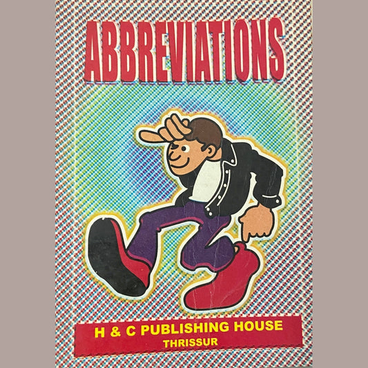 Abbreviations by Alex Bovaz