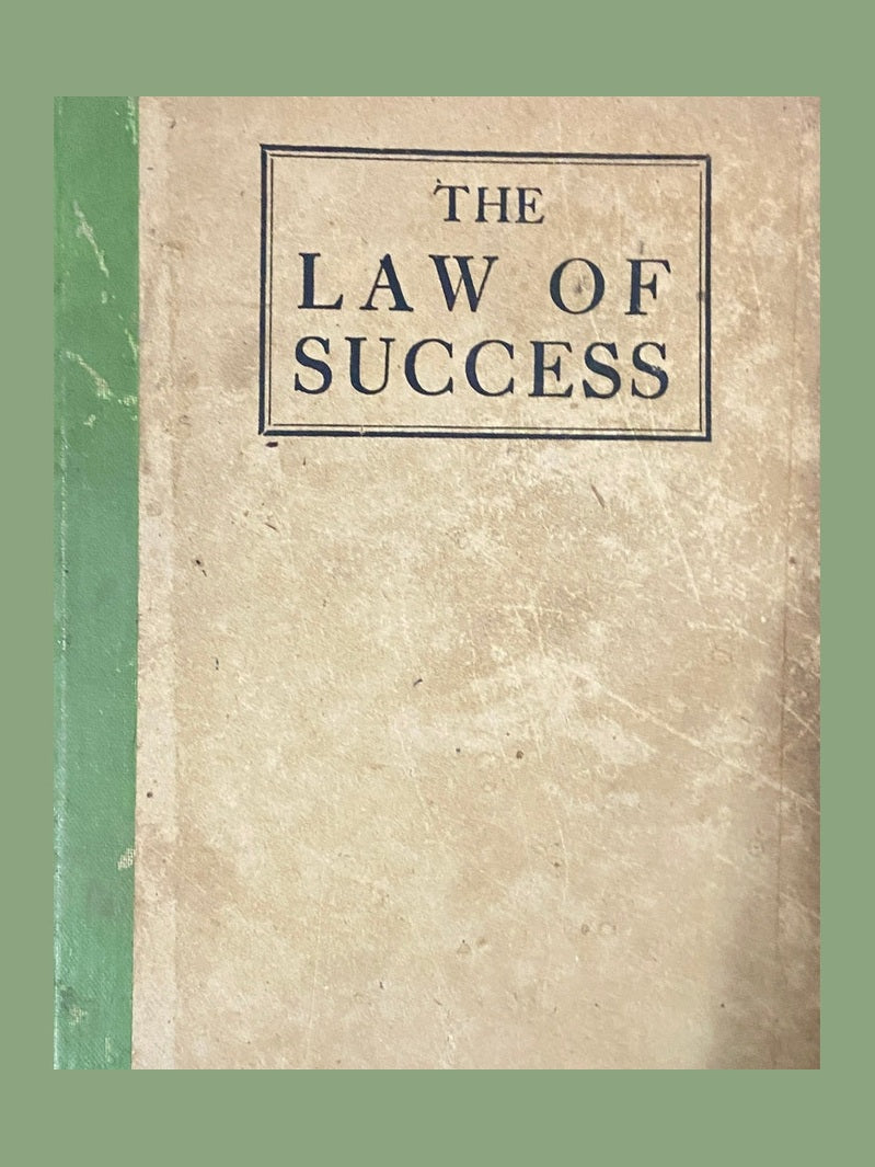 The Law of Success by Napolean Hill