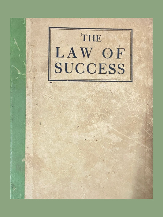 The Law of Success by Napolean Hill