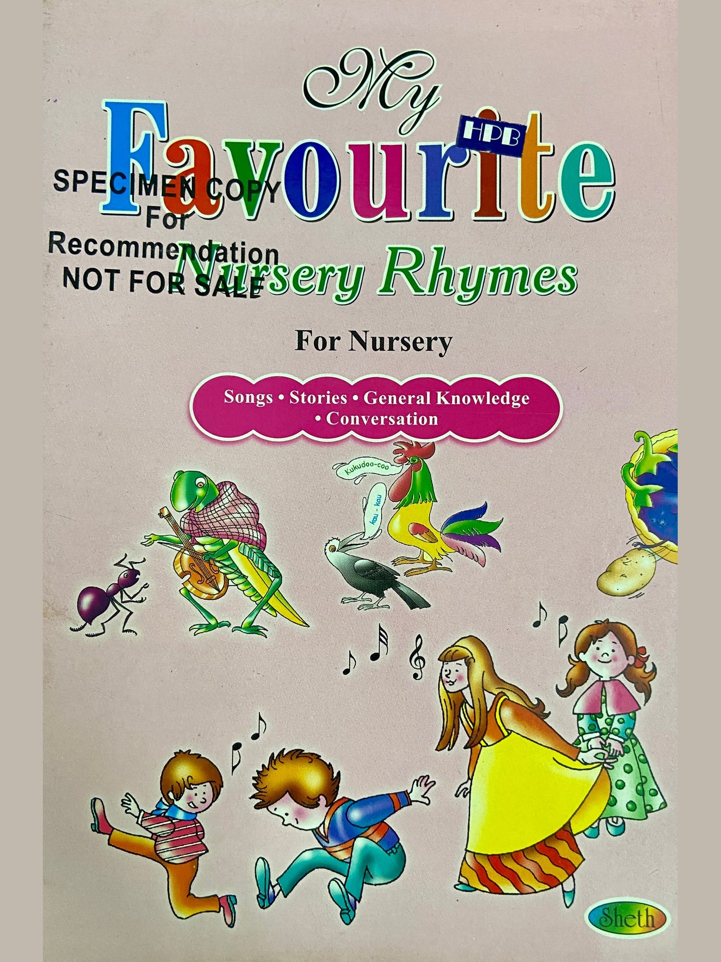 My Favourite Nursery Rhymes for Nursery (D)