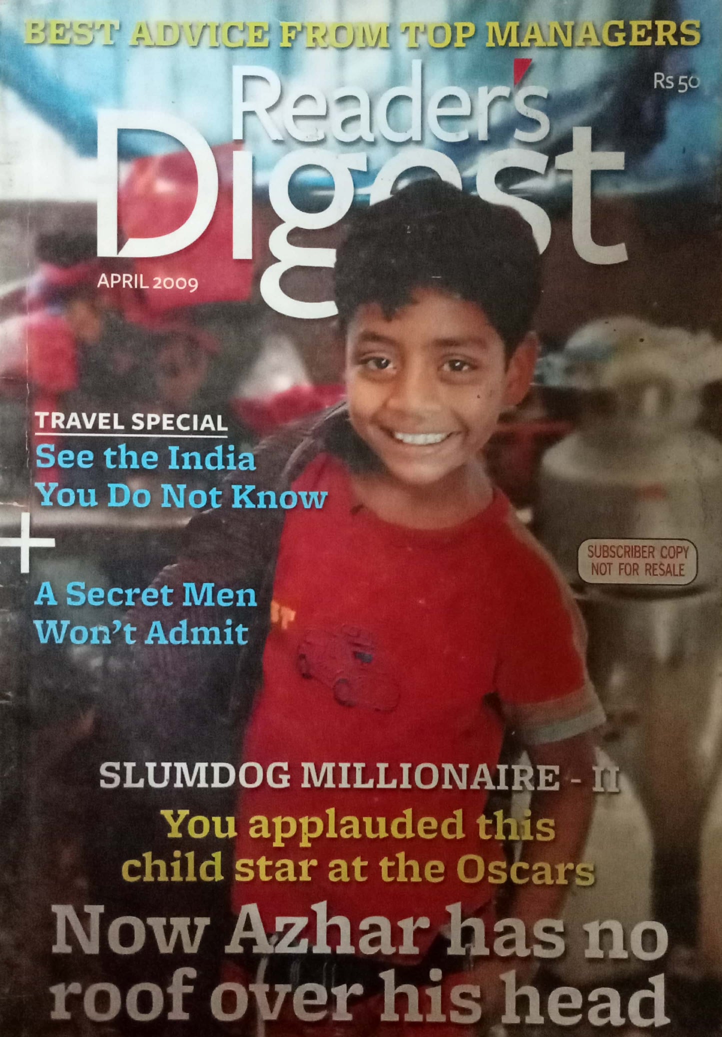 Reader's Digest April 2009