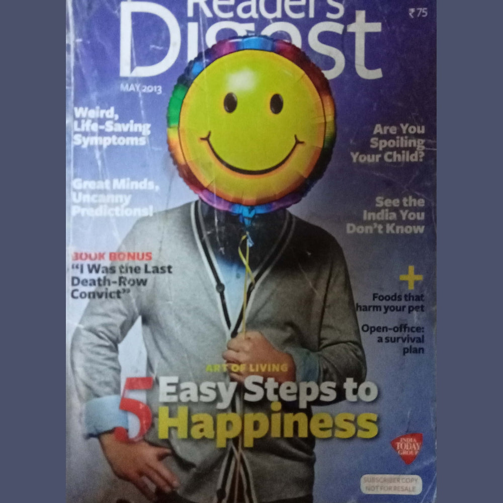 Reader's Digest May 2013