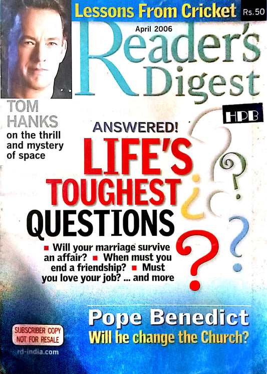 Reader's Digest April 2006