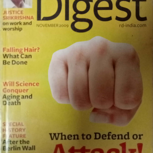 Reader's Digest November 2009