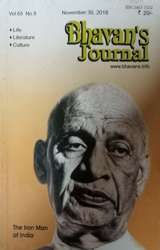 Bhavan's Journal November 30, 2018