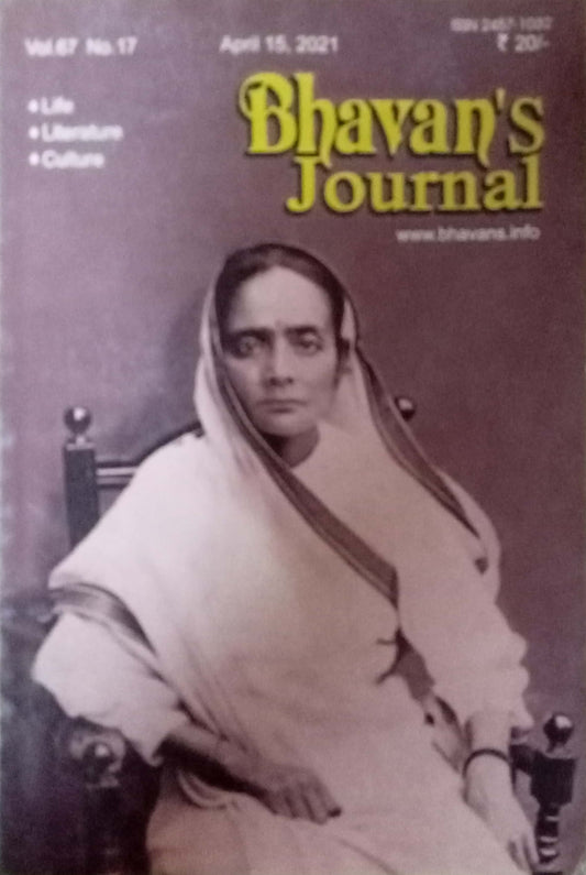Bhavan's Journal April 15, 2021
