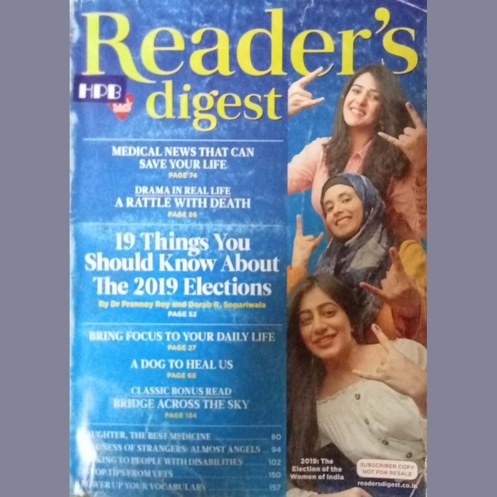 Reader's Digest May 2019