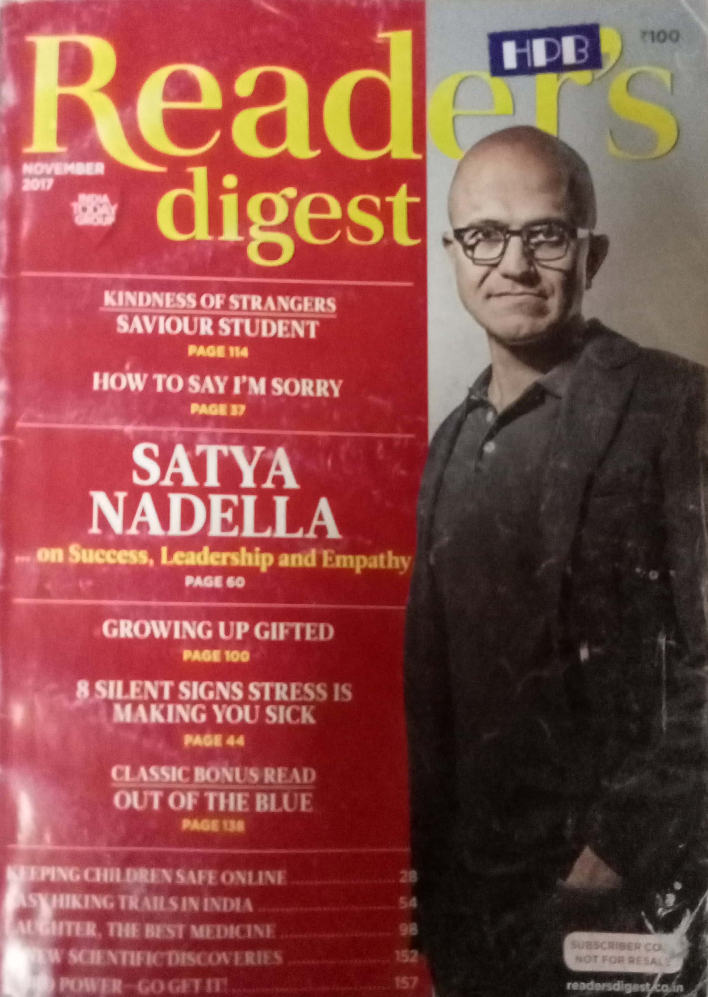Reader's Digest Nov 2017