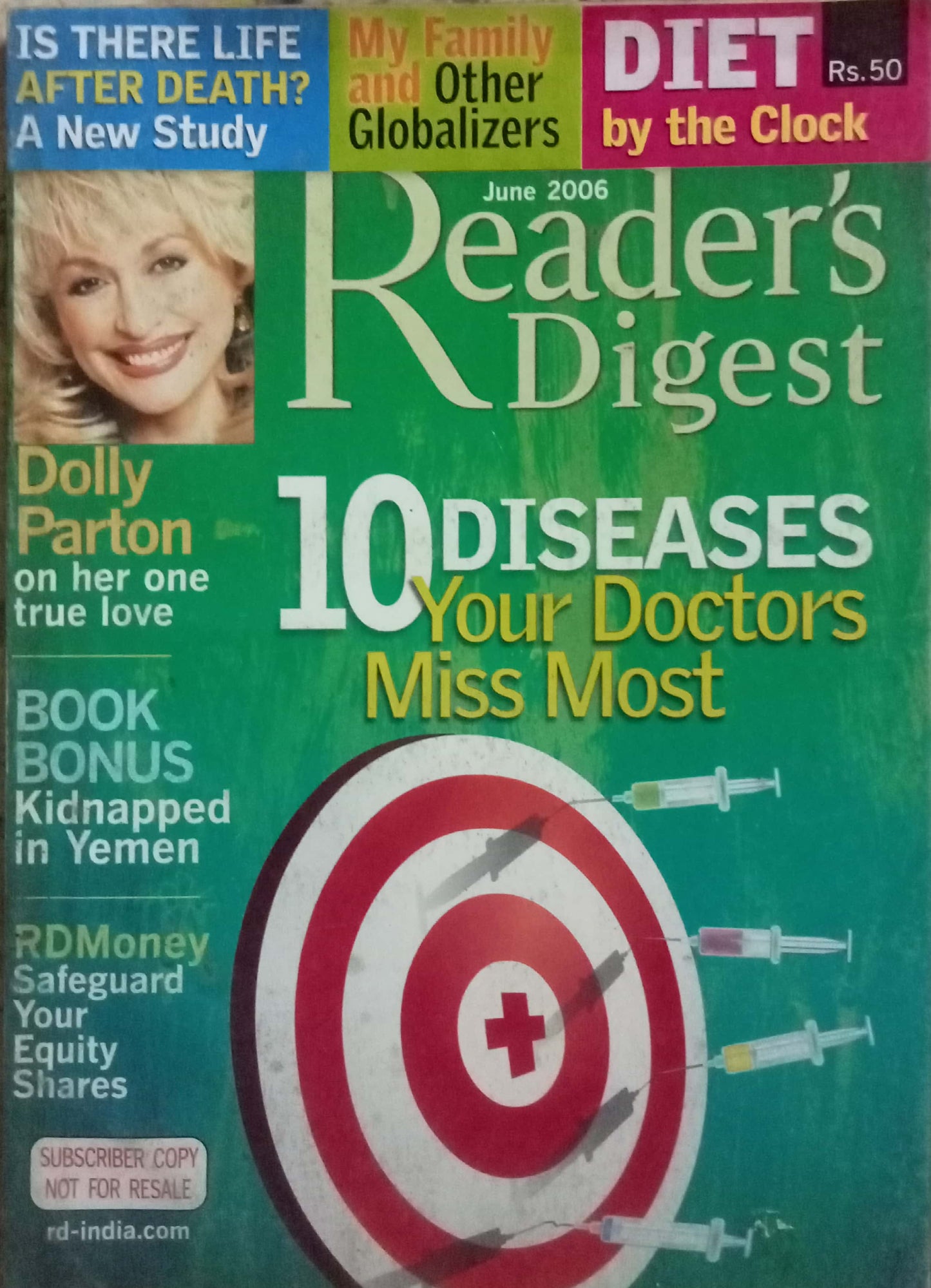 Reader's Digest June 2006