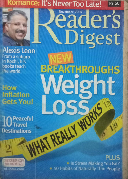 Reader's Digest November 2007