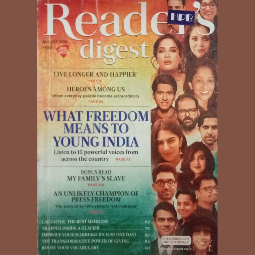 Reader's Digest August 2018