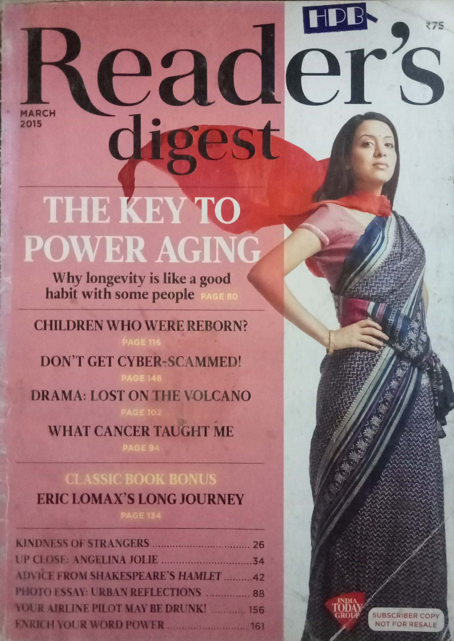 Reader's Digest March 2015