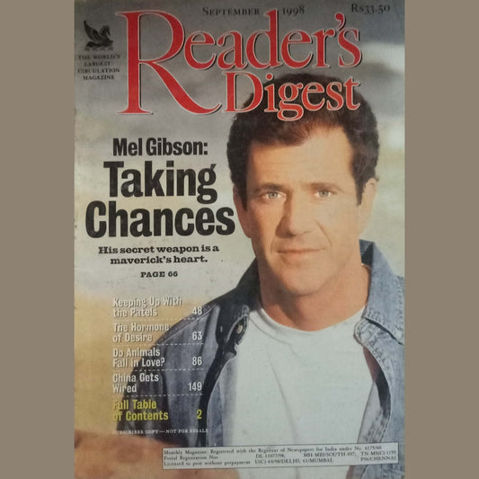 Reader's Digest September 1998
