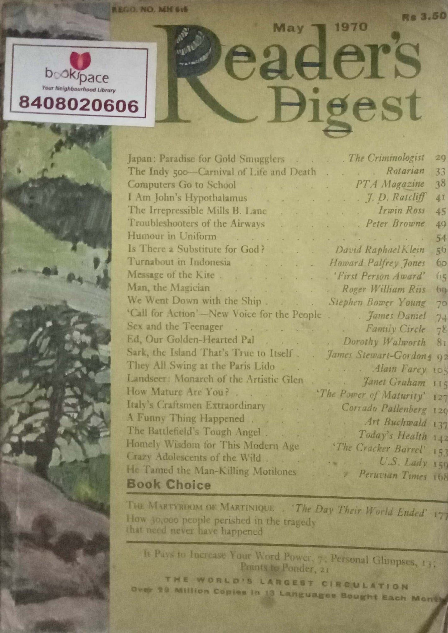 Reader's Digest May 1970