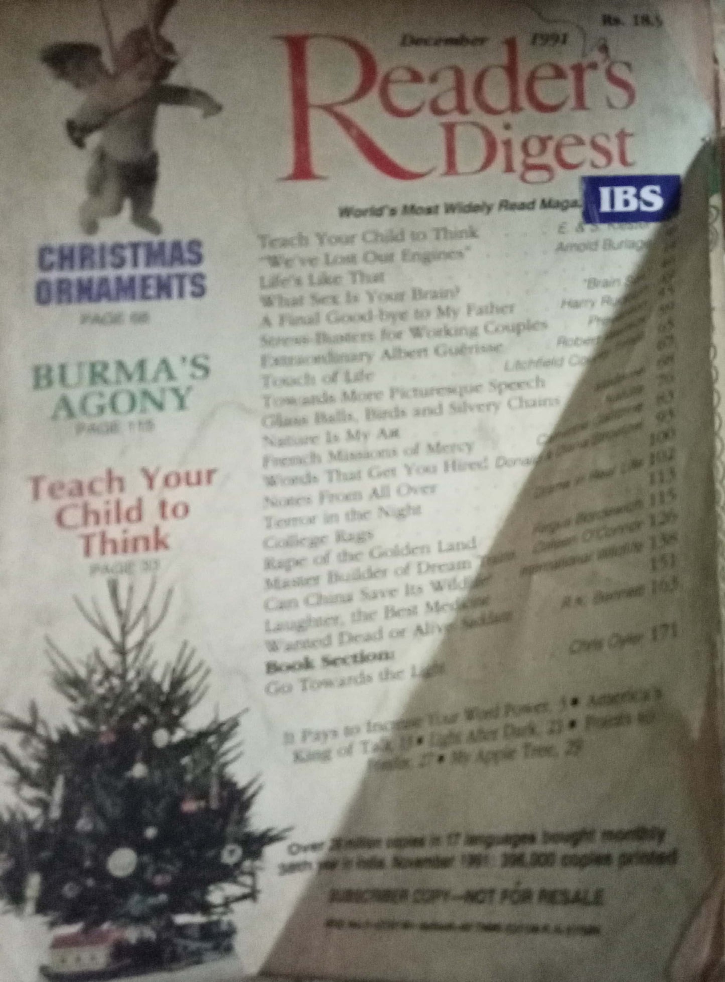 Reader's Digest December 1991
