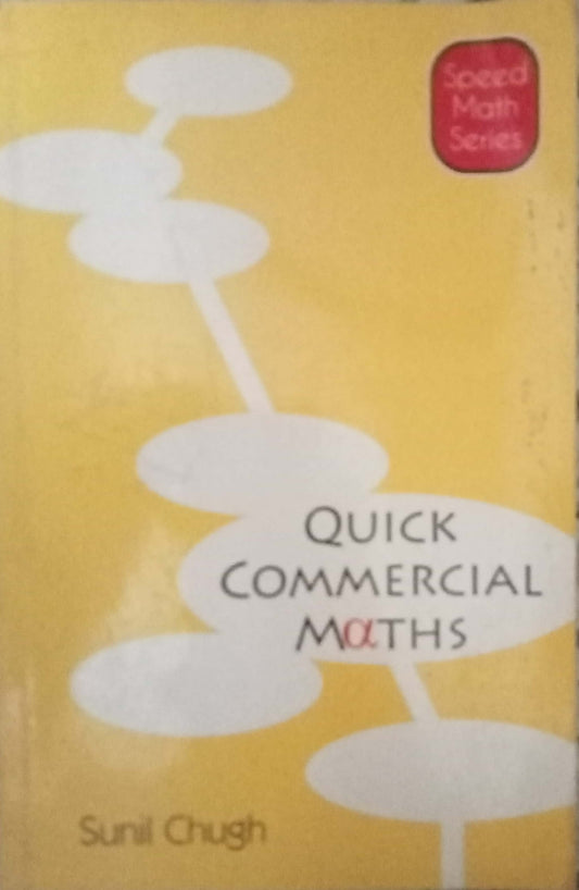 Quick Commercial Maths by Sunil Chugh