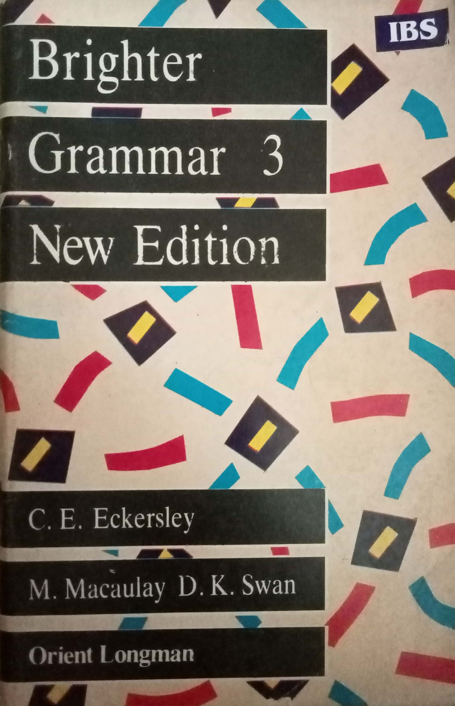 Brighter Grammar 3  by C.E. Eckersley
