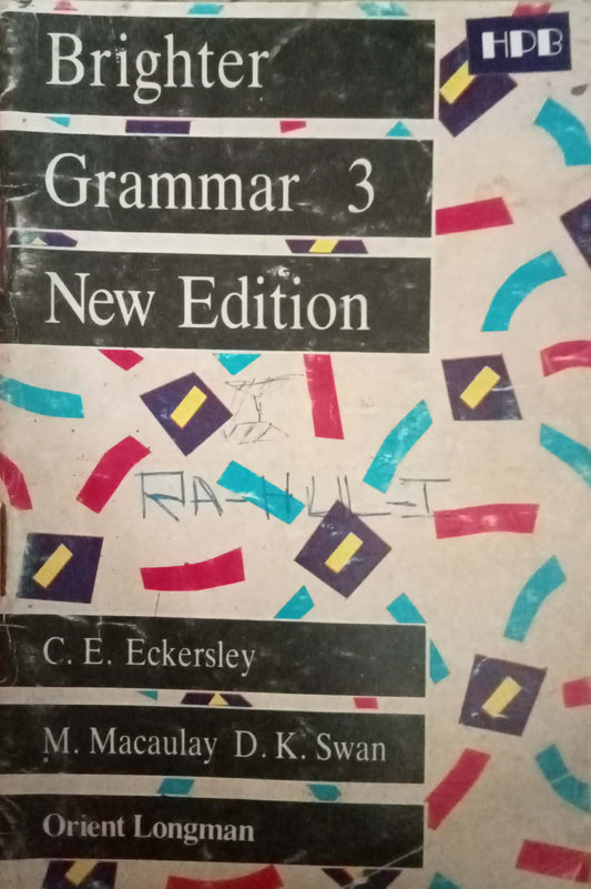 Brighter Grammar 3  by C.E. Eckersley