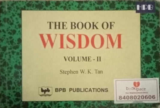 The Book Of Wisdom by Stephen W.K. Tan