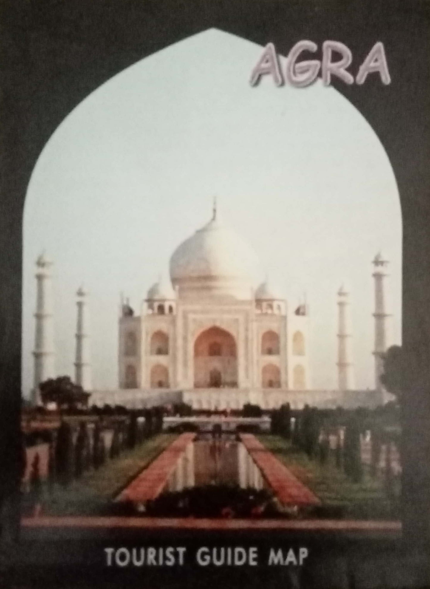 Agra Tourist Guide Map