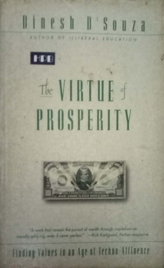 The Virtue Prosperity by Dinesh D'souza