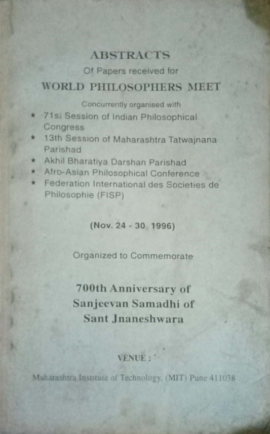World Philosophers Meet