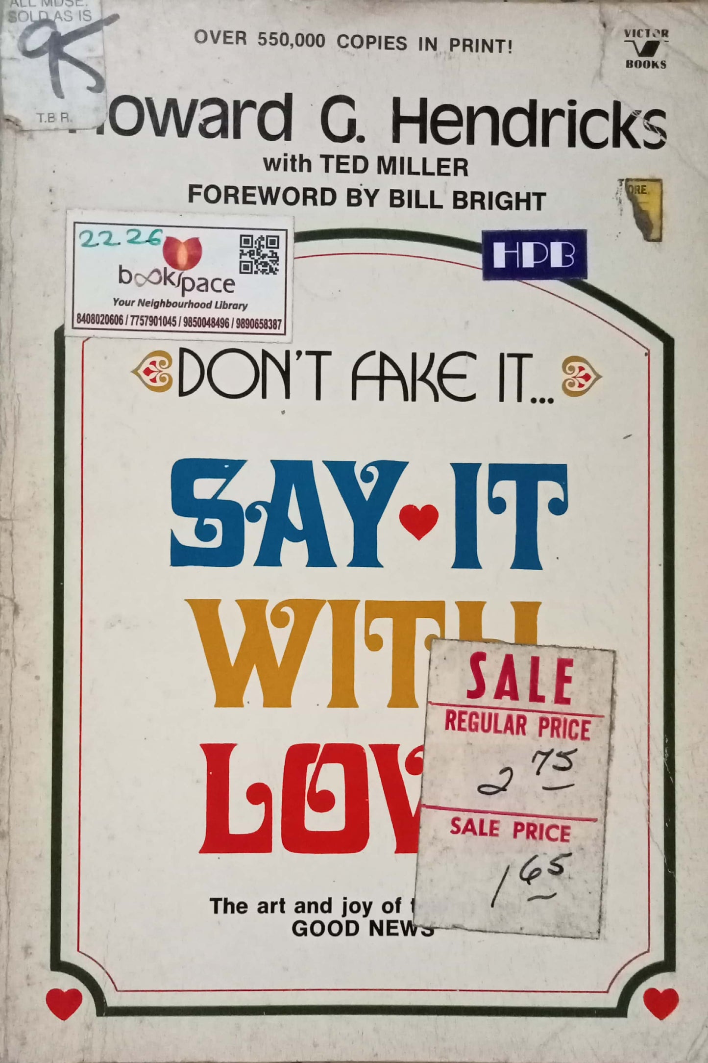 Say It With Love by Howrd G. Hendricks