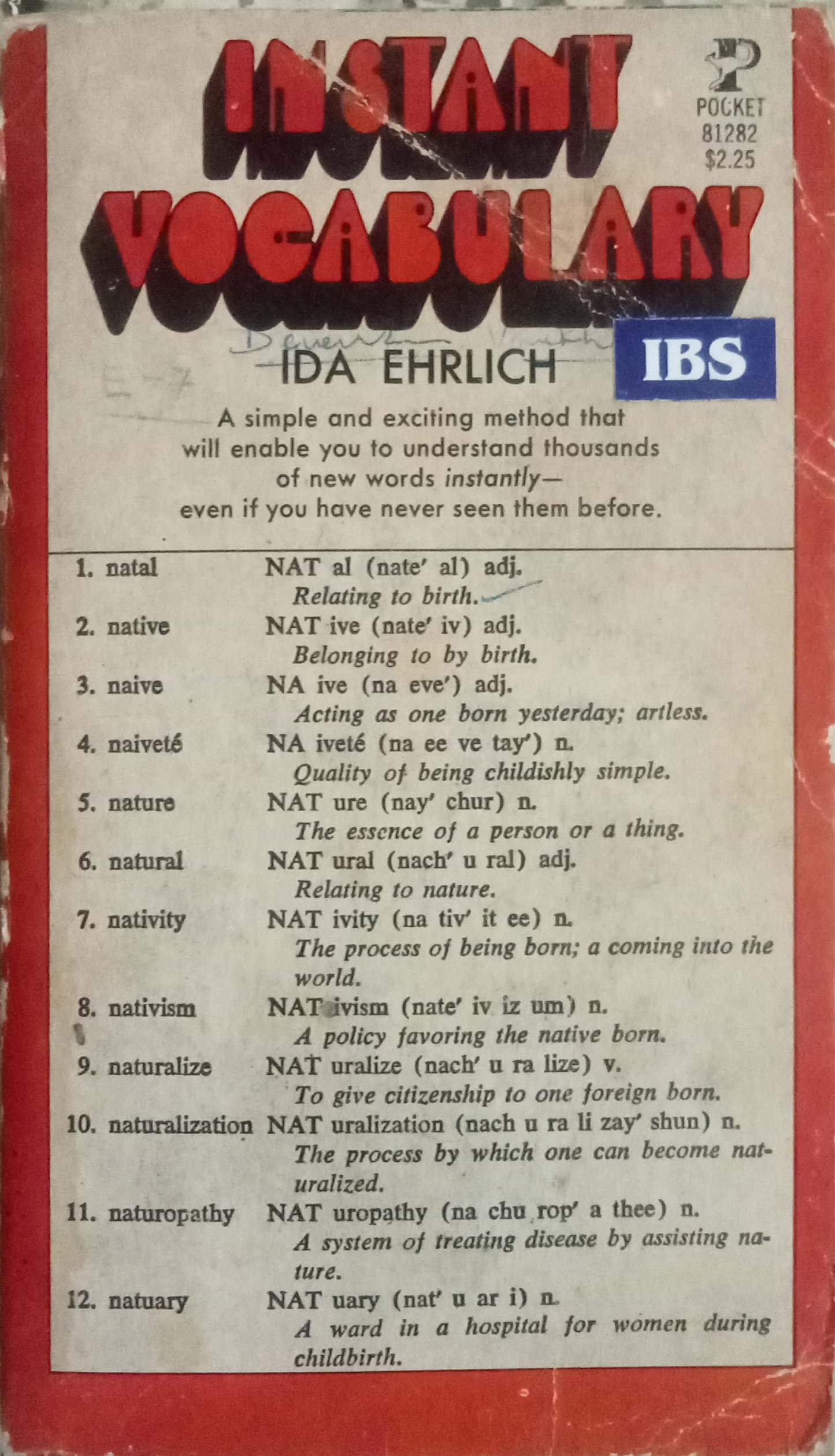 Instant Vocabulary