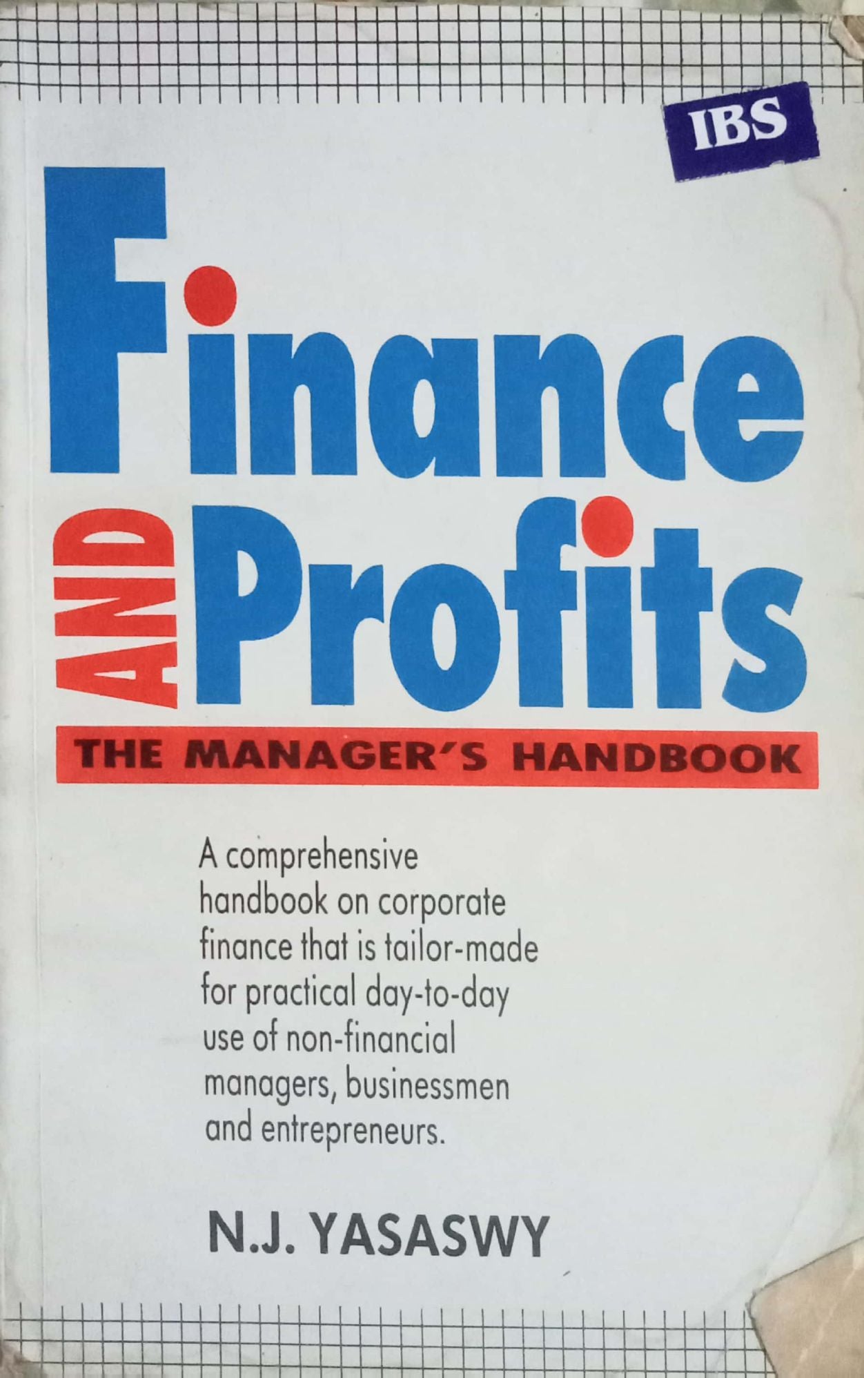 Finance Profits by N.J. Yasaswy