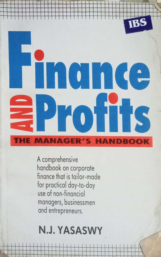 Finance Profits by N.J. Yasaswy