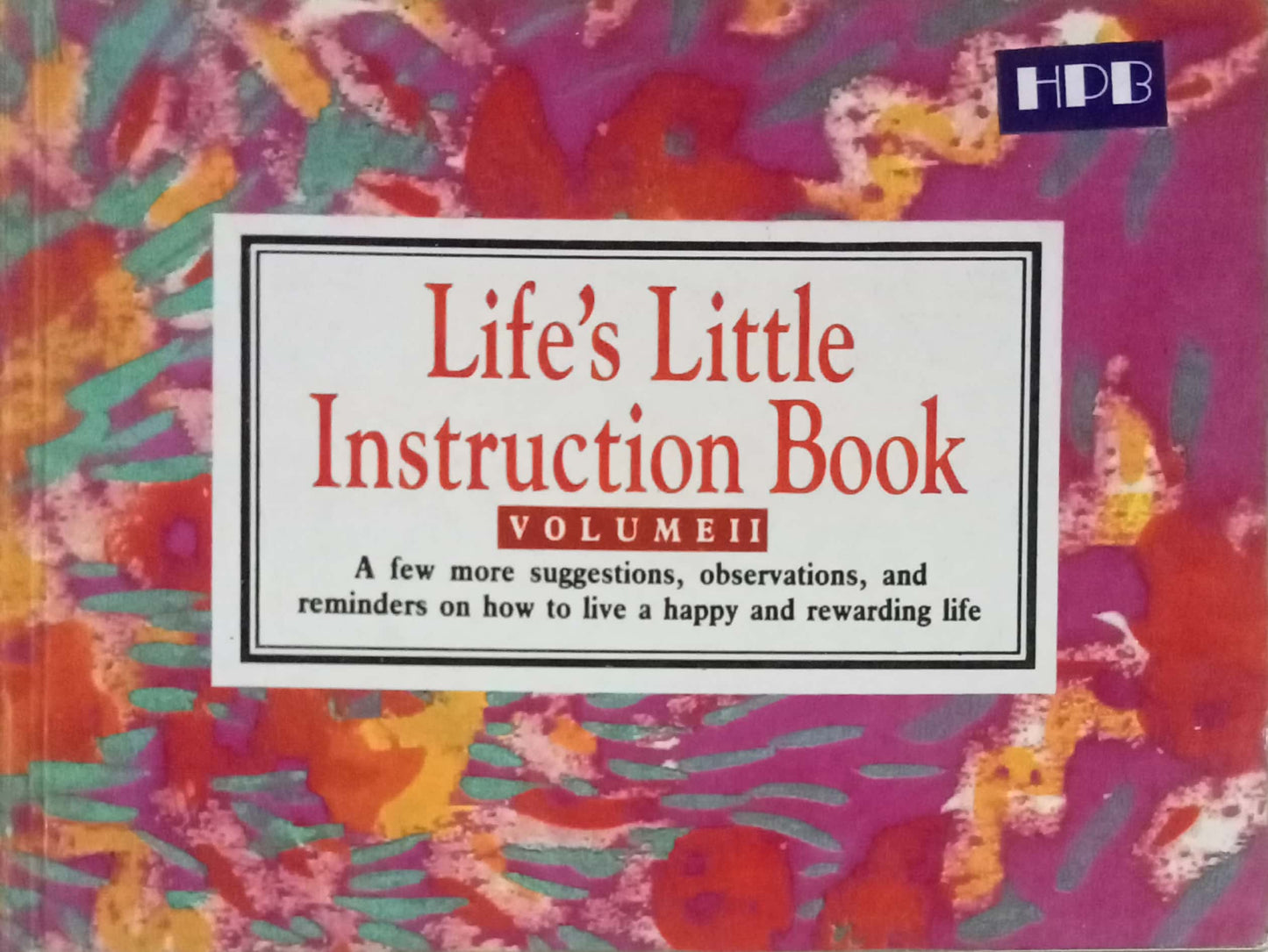 Life's Little Instruction Book Vol 11