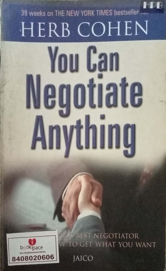 You Can Negotiate Anything by Herb Cohen