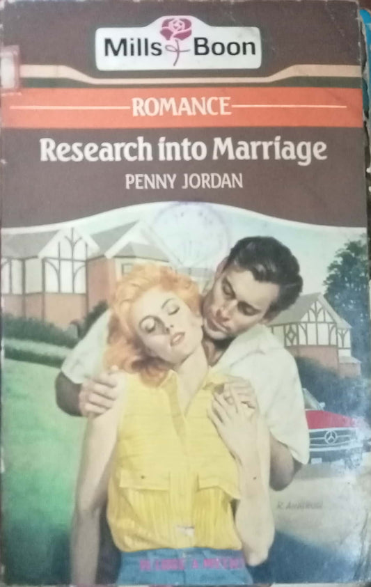 Research Into Marriage by Penny Jordan