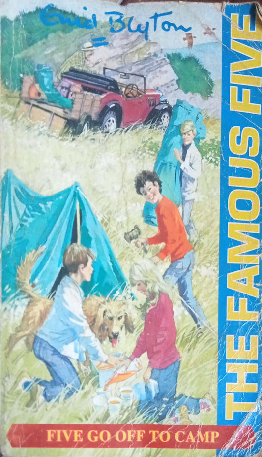 Five Go Off To Camp by Eind Blyton