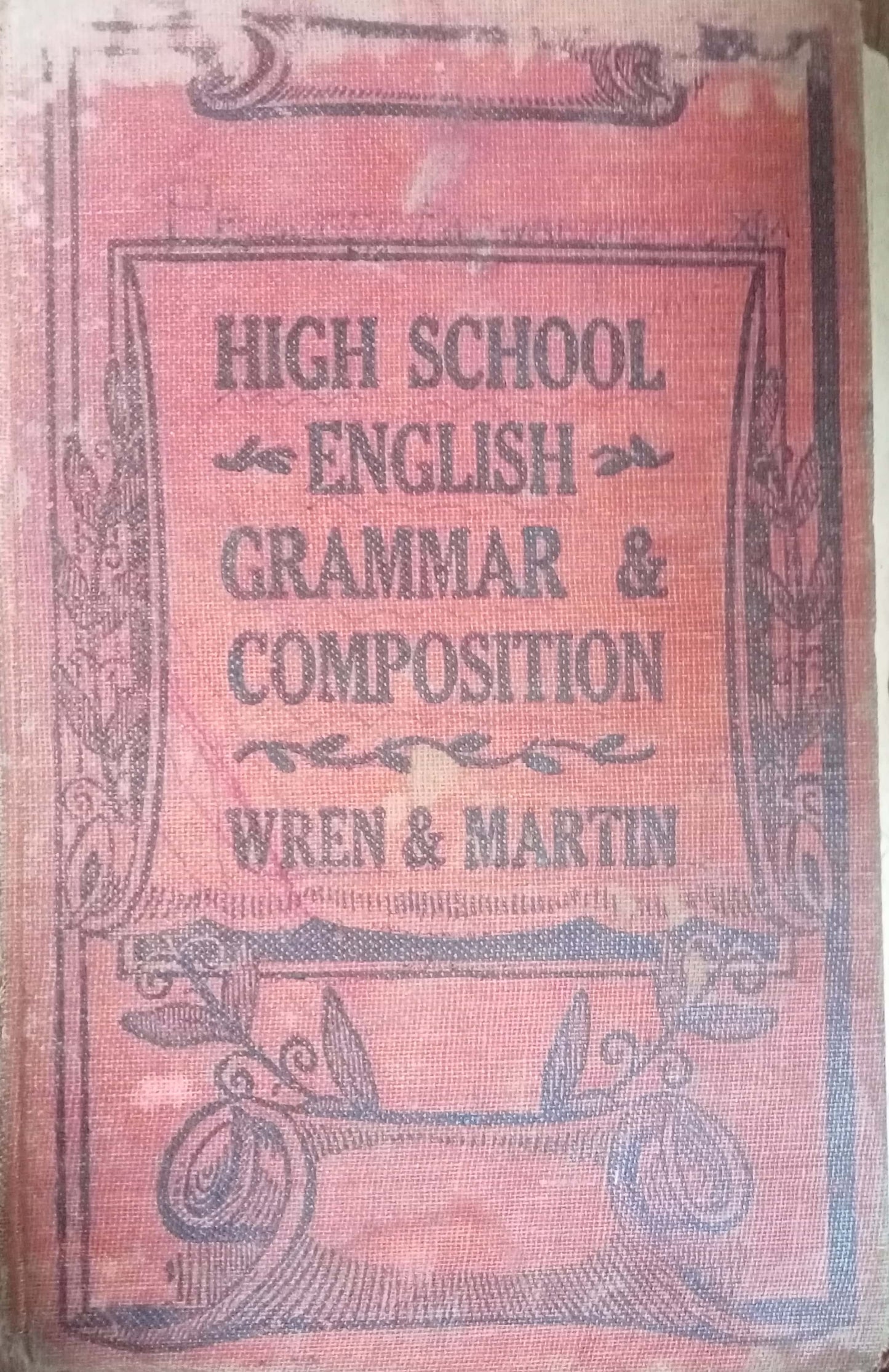 High English Grammar Composition by Wren & Martin