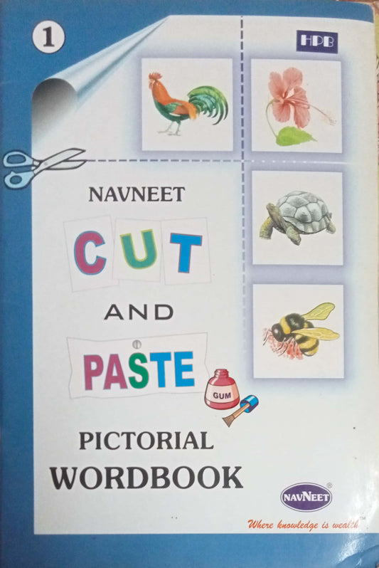 Cut And Paste Pictorial Wordbook
