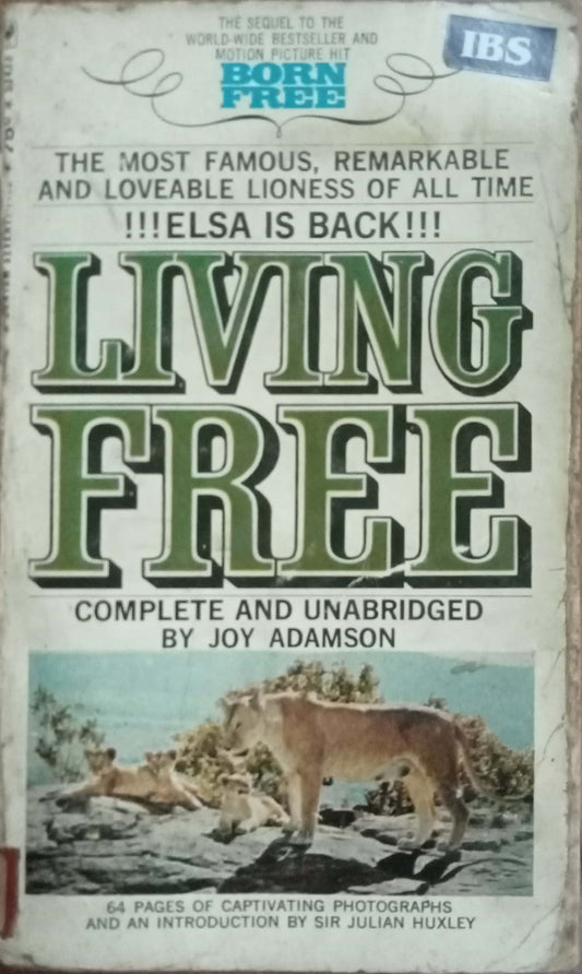Living Free by Joy Adamson