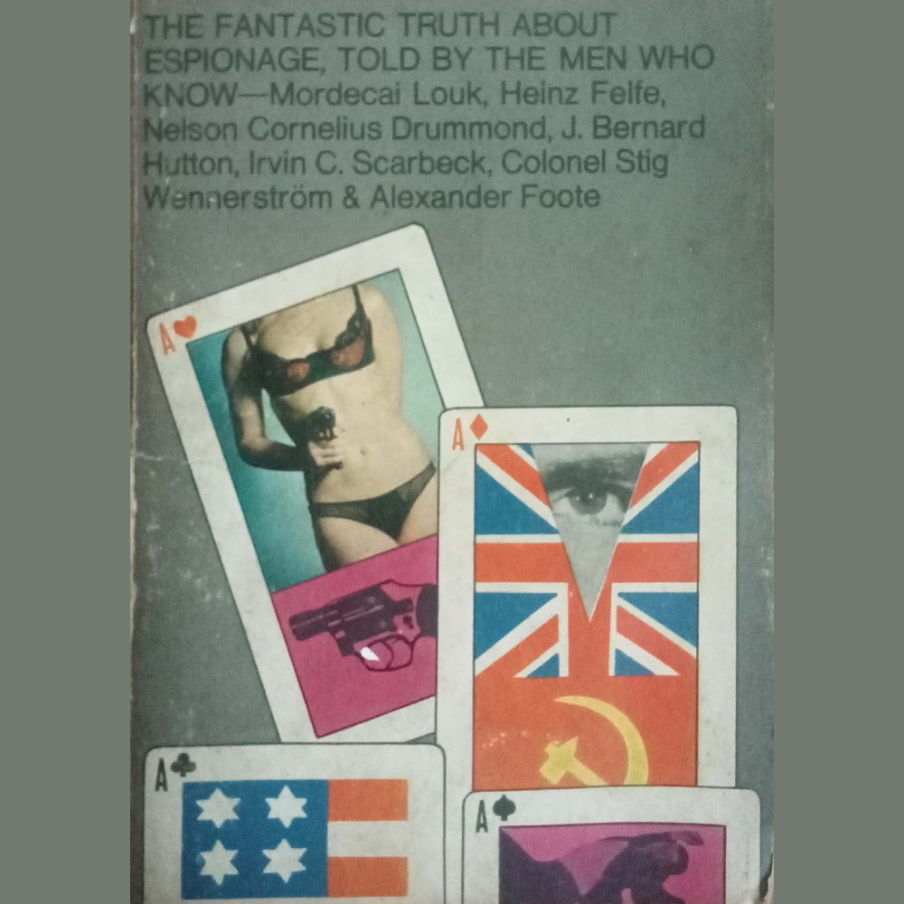Book cover of 'The Spying Game' with spy-themed illustrations and text.