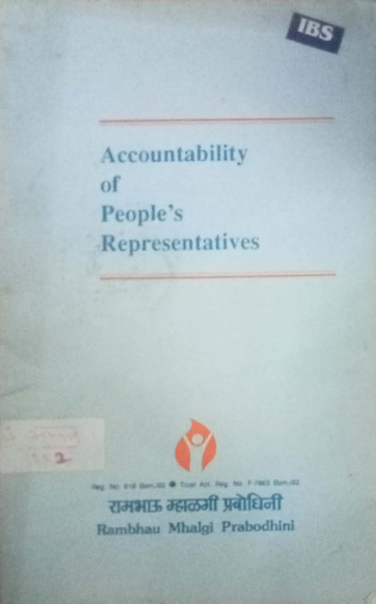 Accountability Of People's Representatives