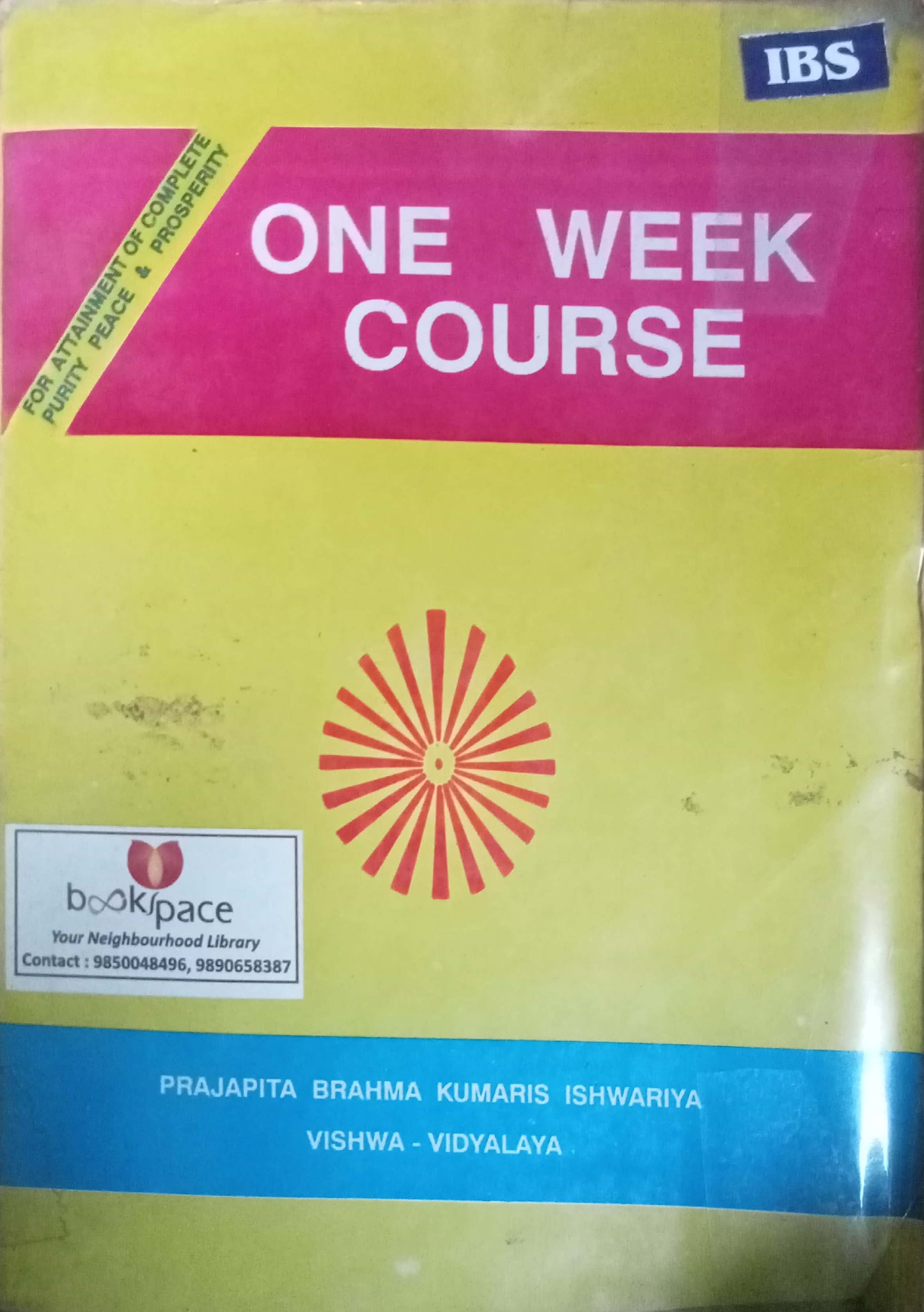 One Week Course