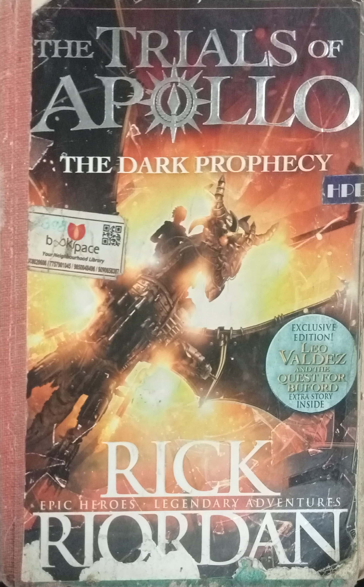 The Trials Of Apollo by Rick Riordan (Library Binding)